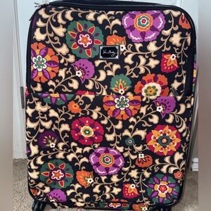 Vera Bradley| 3-Piece Rolling Luggage Set|Suzani| Spinner Carry-On + Tote NWOT 🧳